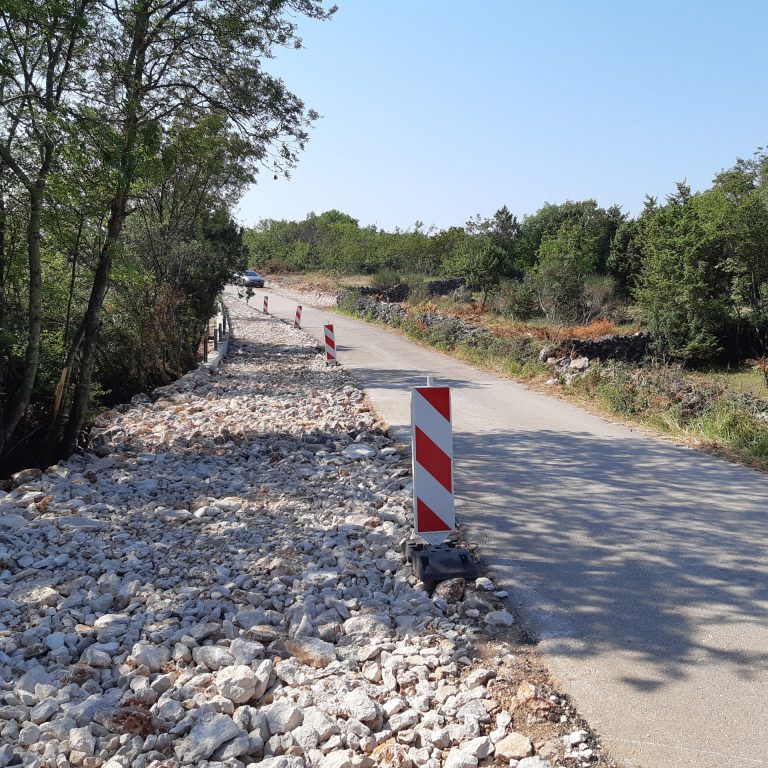 Fotografija radova širenja kolnika