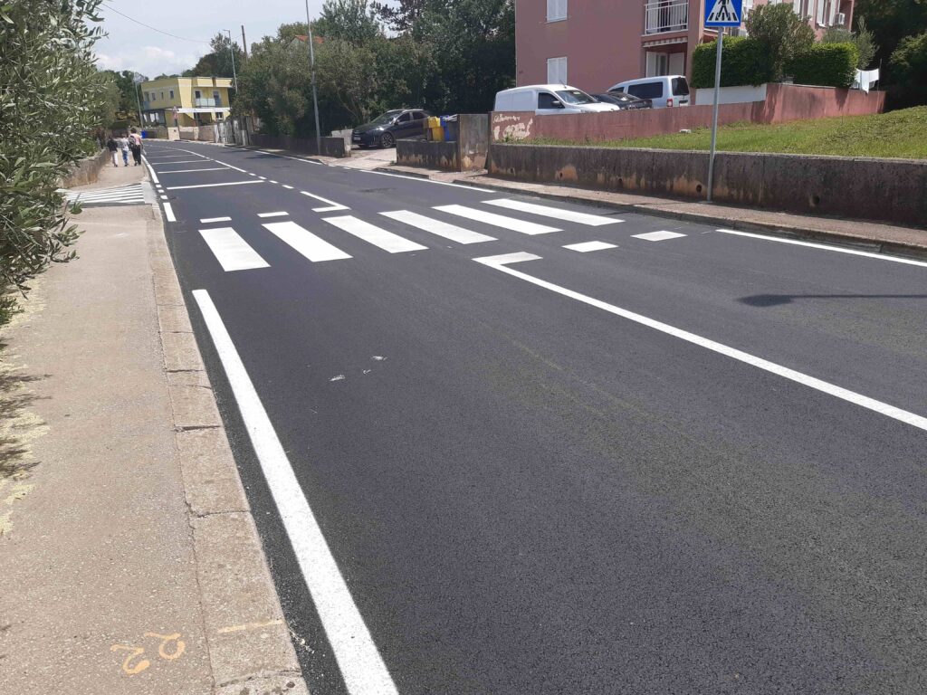 FOTO: Sanacija ŽC 5086, ul. Branka Fučića u Malinskoj